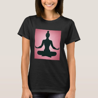 Yoga Girl Female Sun Salutation Meditation Chakra T-Shirt