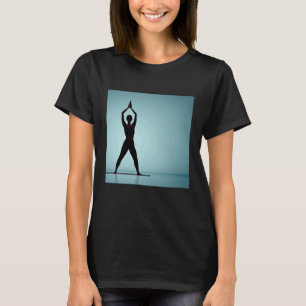 Yoga Girl Female Sun Salutation Meditation Chakra T-Shirt
