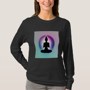 Yoga Girl Female Sun Salutation Meditation Chakra T-Shirt