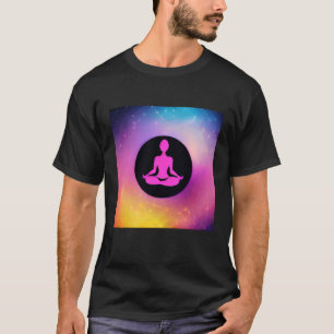 Yoga Girl Female Sun Salutation Meditation Chakra T-Shirt