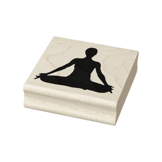 YOGA GIRL POSE RUBBER STAMPS (Stamp)