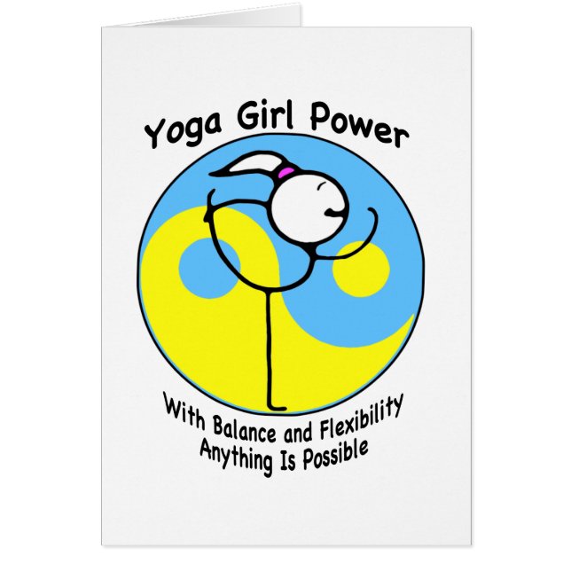 Yoga Girl Power Logo (Front)