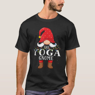 Yoga Gnome Matching Christmas Family Pajama  T-Shirt