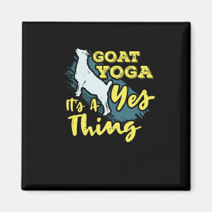 Yoga Goat Goatyoga Magnet