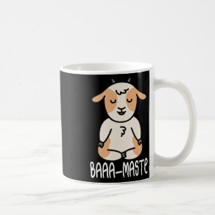 Yoga Goat Lotus Pose Yogi Women Meditation Goat Yo Coffee Mug