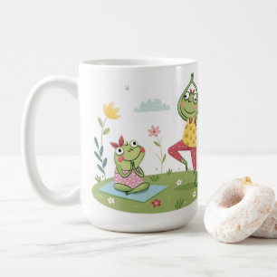 Yoga Good Morning Collection Design Coffee Mug