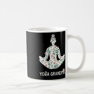 Yoga Grandma Meditation Tee Pilates Lover Grandmot Coffee Mug