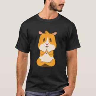 Yoga Guinea Pig Meditation T-Shirt