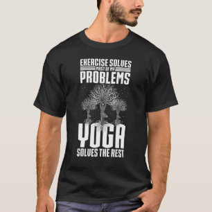 Yoga Gym Fitness Meditation Music Workout Exercise T-Shirt
