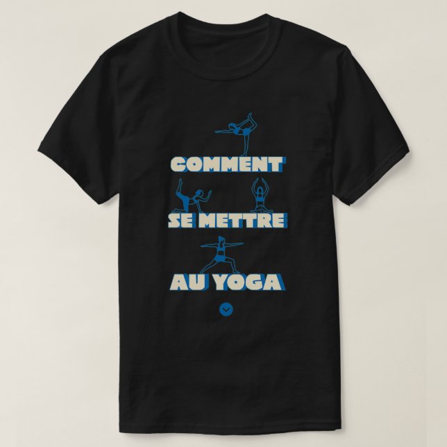 yoga gymnastics woman ative namalia T-Shirt (Design Front)