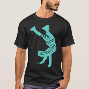 Yoga Gymnist Funny Check Out My Handstand Inversio T-Shirt