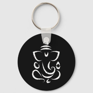 Yoga Hindu Indian Meditation Deepavali Diwali Rang Key Ring