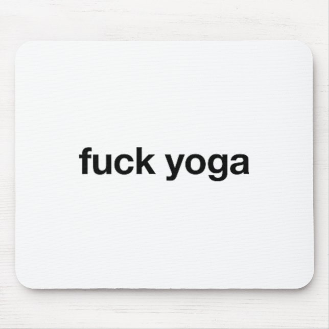 Yoga  holistic mouse pad (Front)