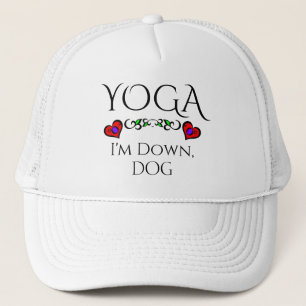 Yoga I'm Down, Dog Trucker Hat
