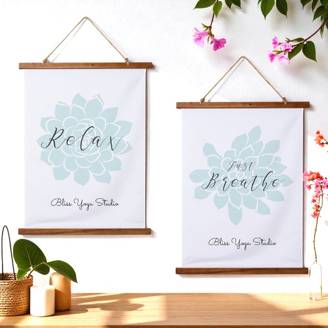 Yoga Inspirational Quote Mandala  Hanging Tapestry (Creator Uploaded)