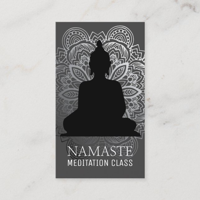Yoga Instructor and Reiki Master Business Cards (Front)