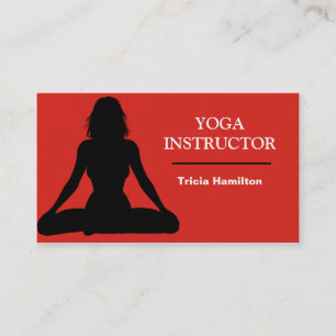 Yoga Instructor Business Card