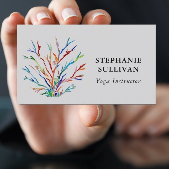 Yoga Instructor Business Card (Creator Uploaded)