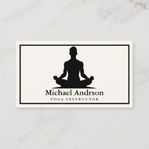 Yoga Instructor Business Card