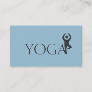 Yoga Instructor, Classes Business Card