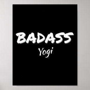 Yoga Instructor D Yogi Poster