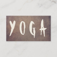 Yoga Instructor Mediation Bold Text Vintage