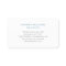 Yoga Instructor Modern Lotus  Blue Business Card