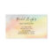 Yoga Instructor Sunflower Watercolor Business Card