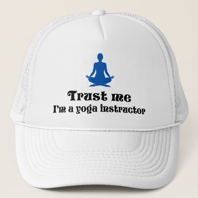 Yoga Instructor Trucker Hat (Front)