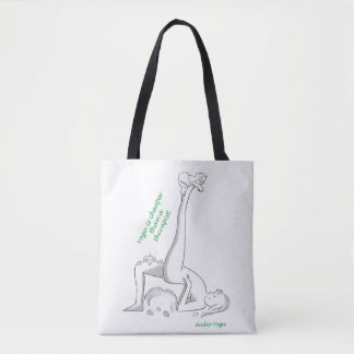 Yoga is Cheaper than a Therapist – Tote Bag