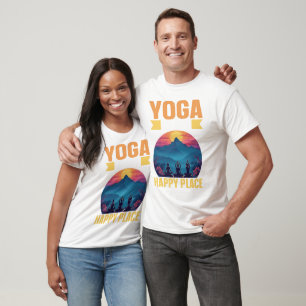 Yoga is My Happy Place T-Shirt