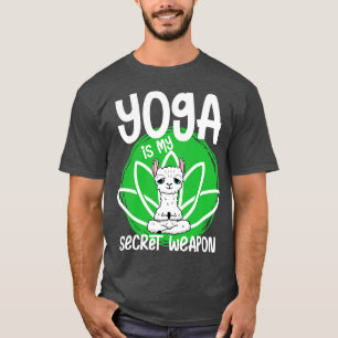 Yoga is my secret Weapon drama lama gift T-Shirt