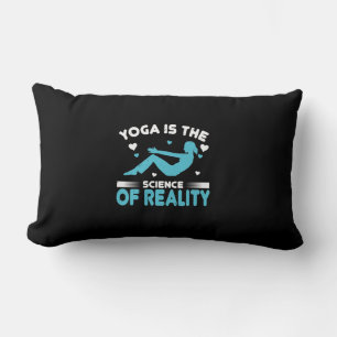 Yoga is the science of reality-01 lumbar cushion