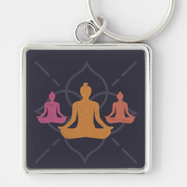Yoga Key Ring (Front)