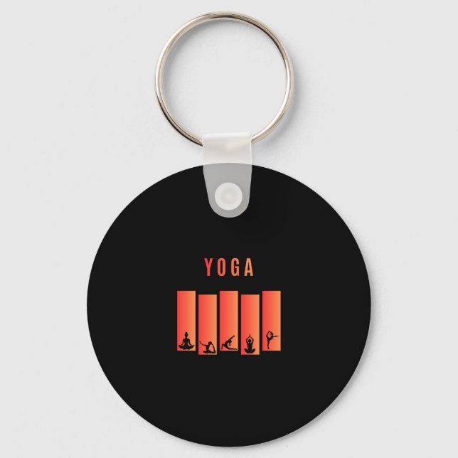 Yoga Key Ring (Front)