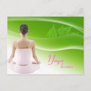 Yoga Lesson Postcard