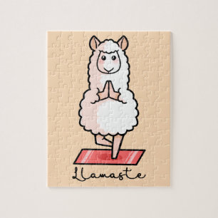 Yoga Llama - Llamaste Jigsaw Puzzle