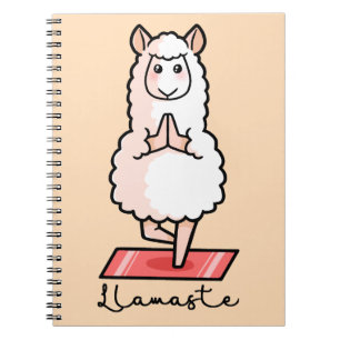 Yoga Llama - Llamaste Notebook