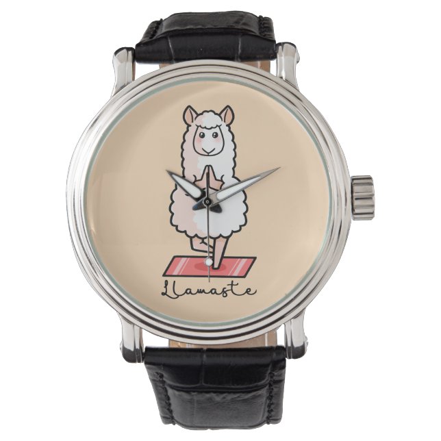 Yoga Llama - Llamaste Watch (Front)