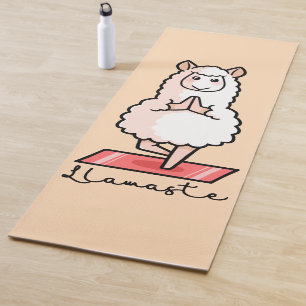 Yoga Llama - Llamaste Yoga Mat