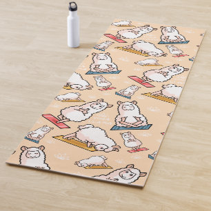 Yoga Llama Madness Yoga Mat