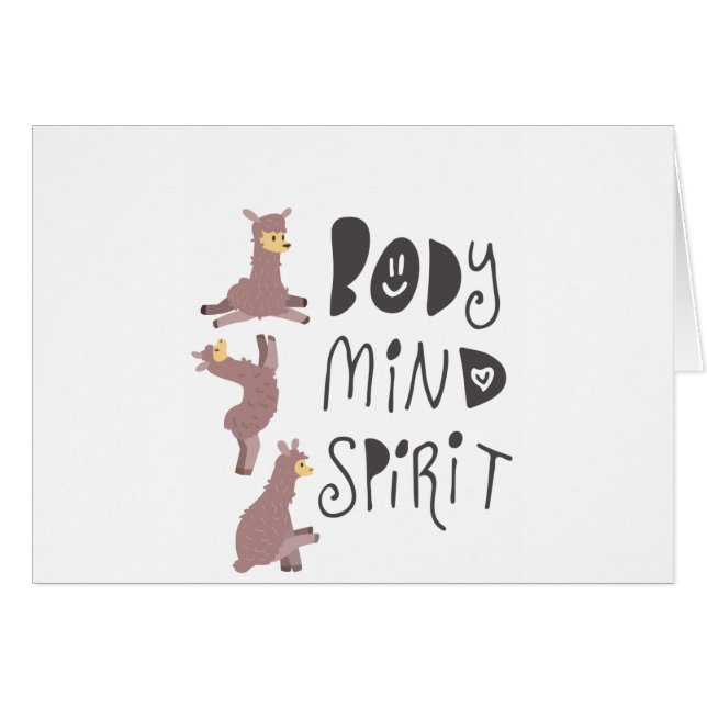 Yoga Llamas (Front Horizontal)