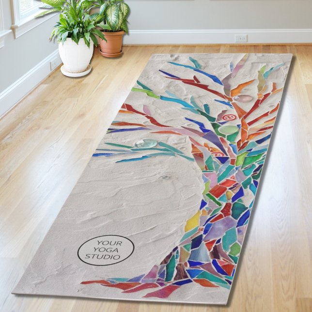 Yoga Logo Tree Of Life Yoga Mat (Creator Uploaded)