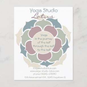 Yoga Lotus Flyer