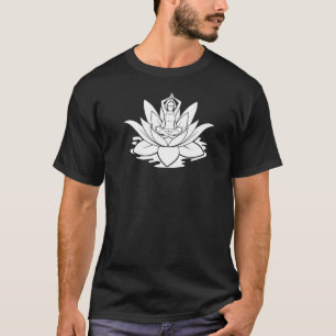 Yoga Lotus Leaf Training Yogi Yoga T-Shirt