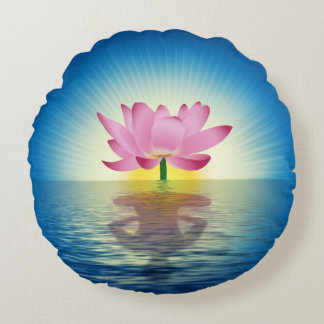 Yoga Lotus Round Cushion
