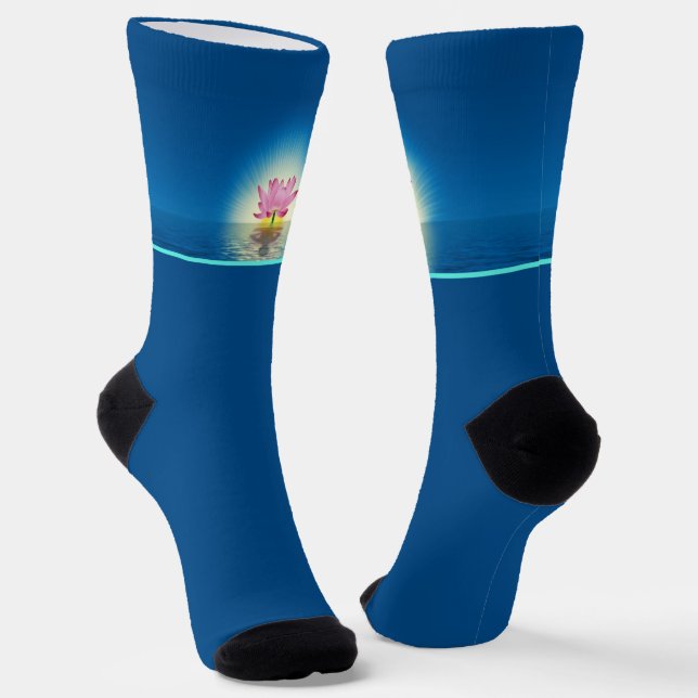 Yoga Lotus Socks (Angled)