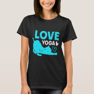Yoga Love Typography T-Shirt