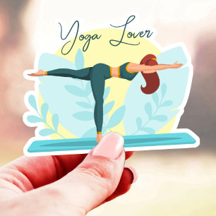 Yoga Lover - Customisable Warrior Pose Design