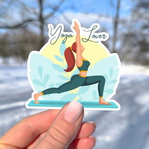 Yoga Lover - Customisable Warrior Pose Design
